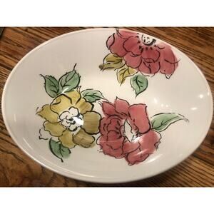 Johnson Brothers CARMEL Oval Serving Bowl Made in England EXCELLENT! 9 1/4”